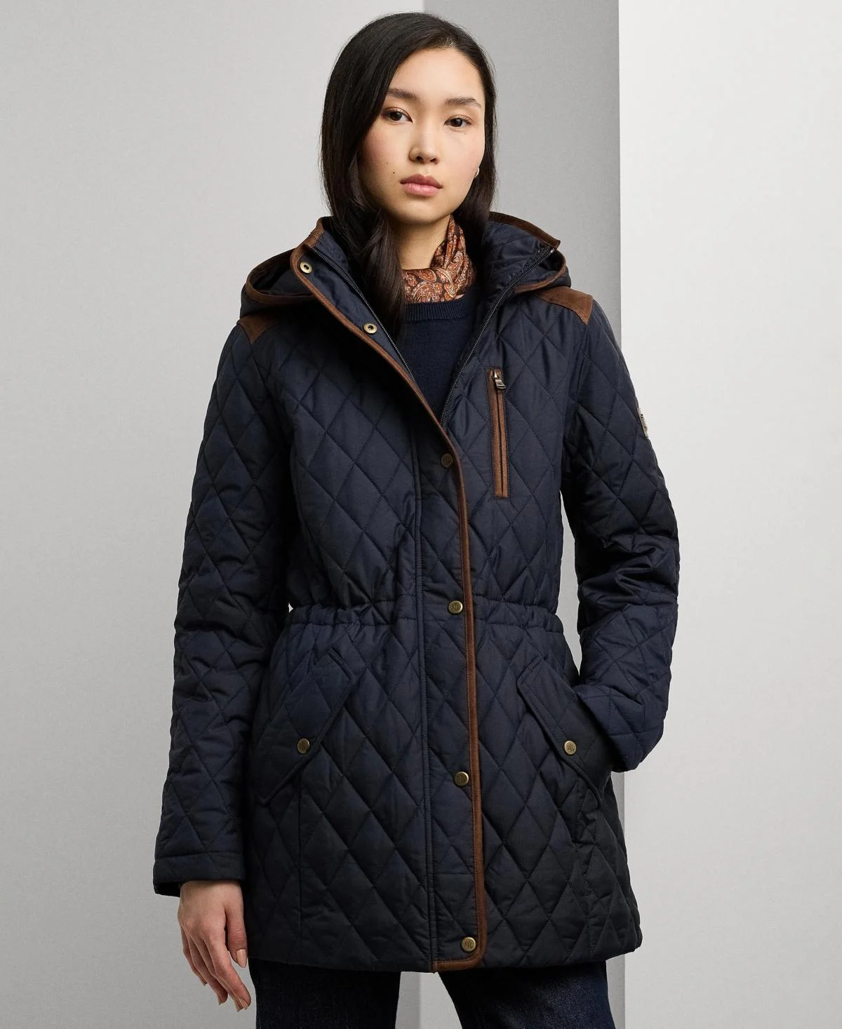 Women's Hooded Quilted Coat