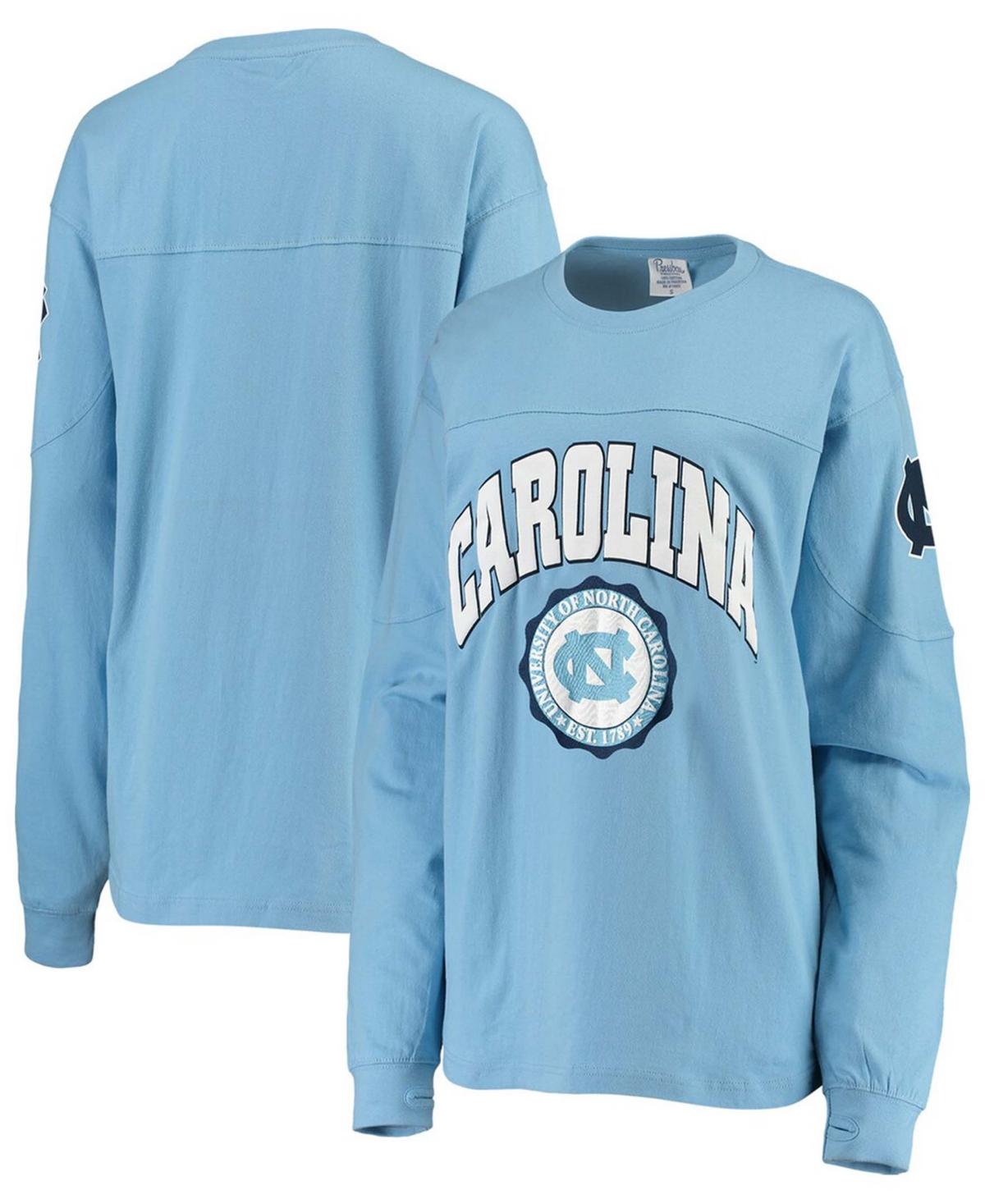 Women's Carolina Light Blue North Carolina Tar Heels Edith Long Sleeve T-shirt