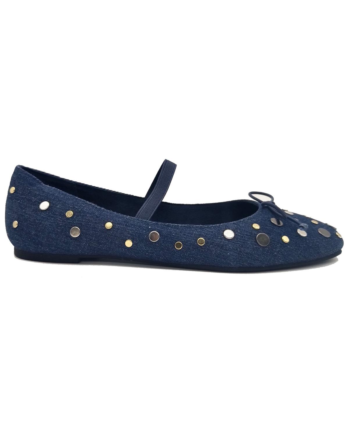 Women's Myra Stud Mary Jane Flats