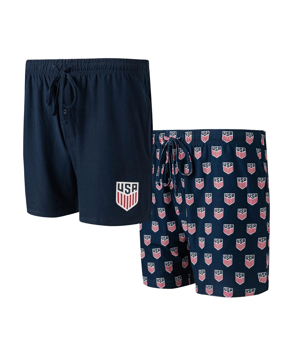 Men's Navy USMNT Gauge Two-Pack Shorts Set