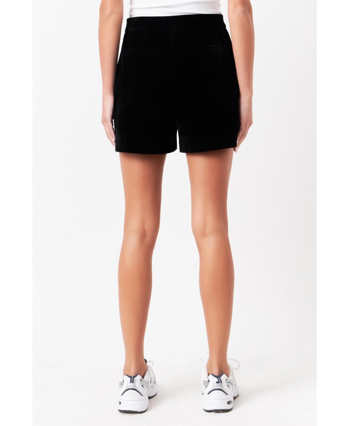 Women's Velvet Short