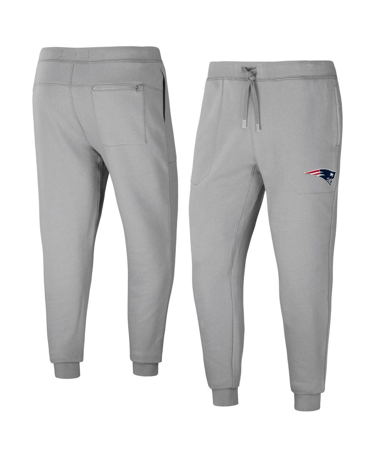 Men's NFL x Darius Rucker Collection by Gray New England Patriots Fleece Jogger Pants