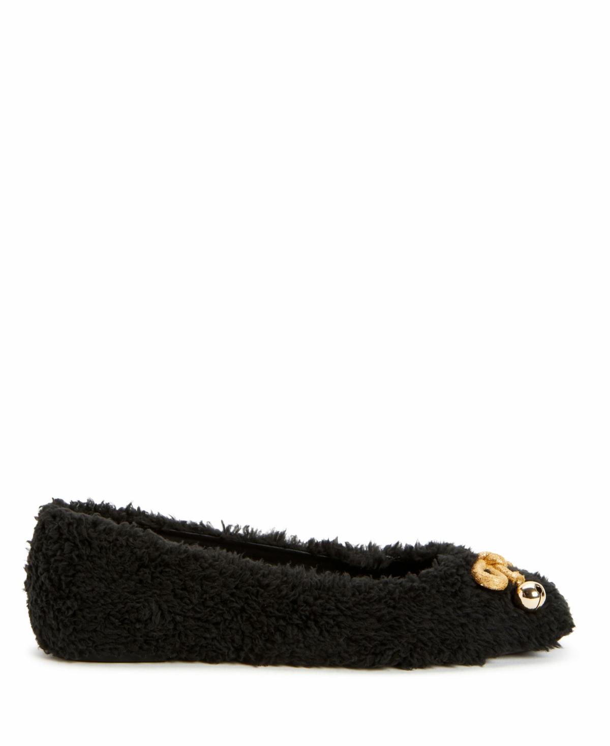 Women's The Evie Fuzzy Square Toe Flats