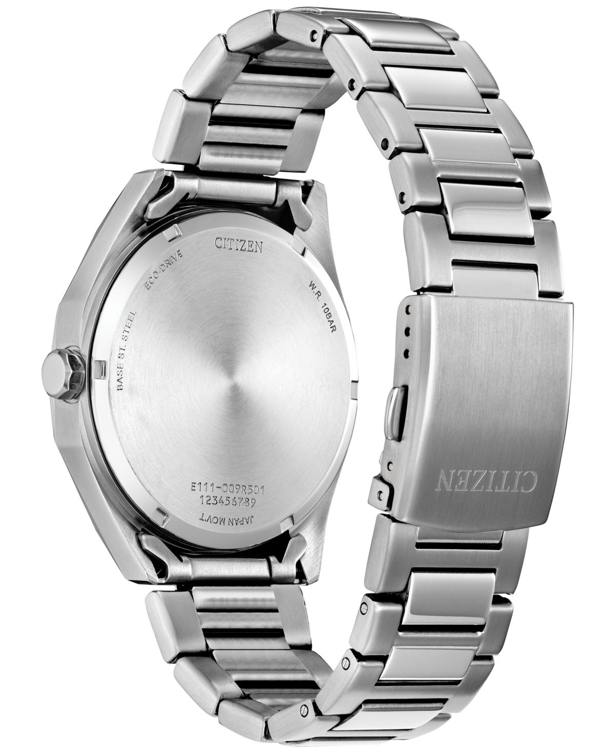 Eco-Drive Men's Weekender Stainless Steel Bracelet Watch 41mm