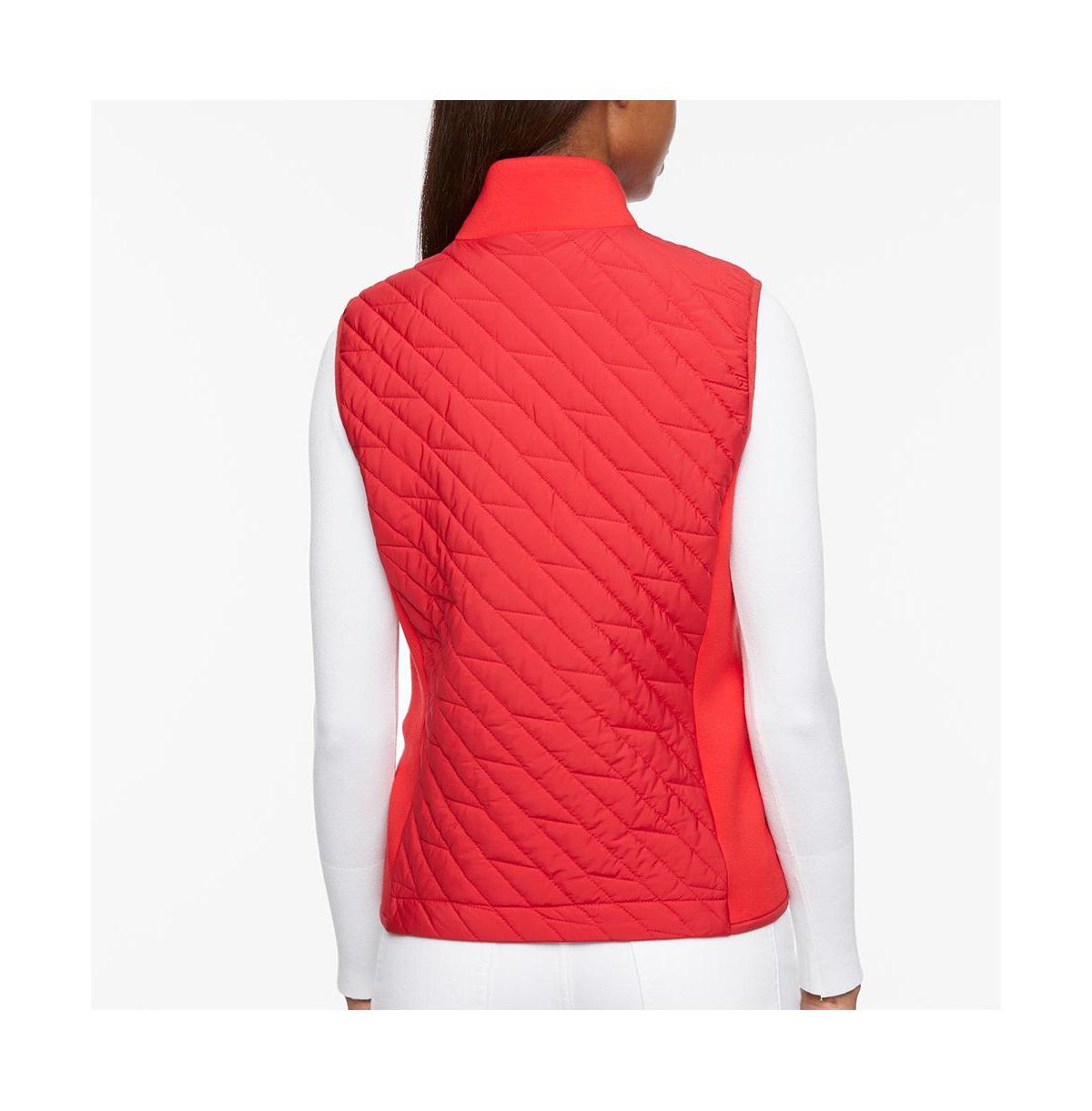 Diagonal Quilted Vest