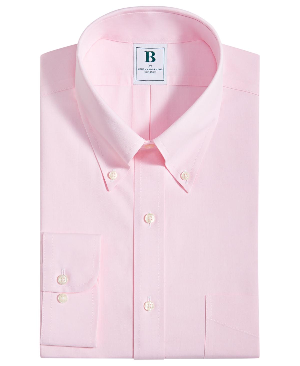 Men's Regular Fit Non-Iron Solid Dress Shirt