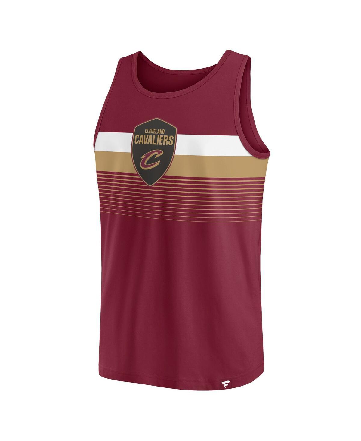 Men's Wine Cleveland Cavaliers Wild Game Tank Top