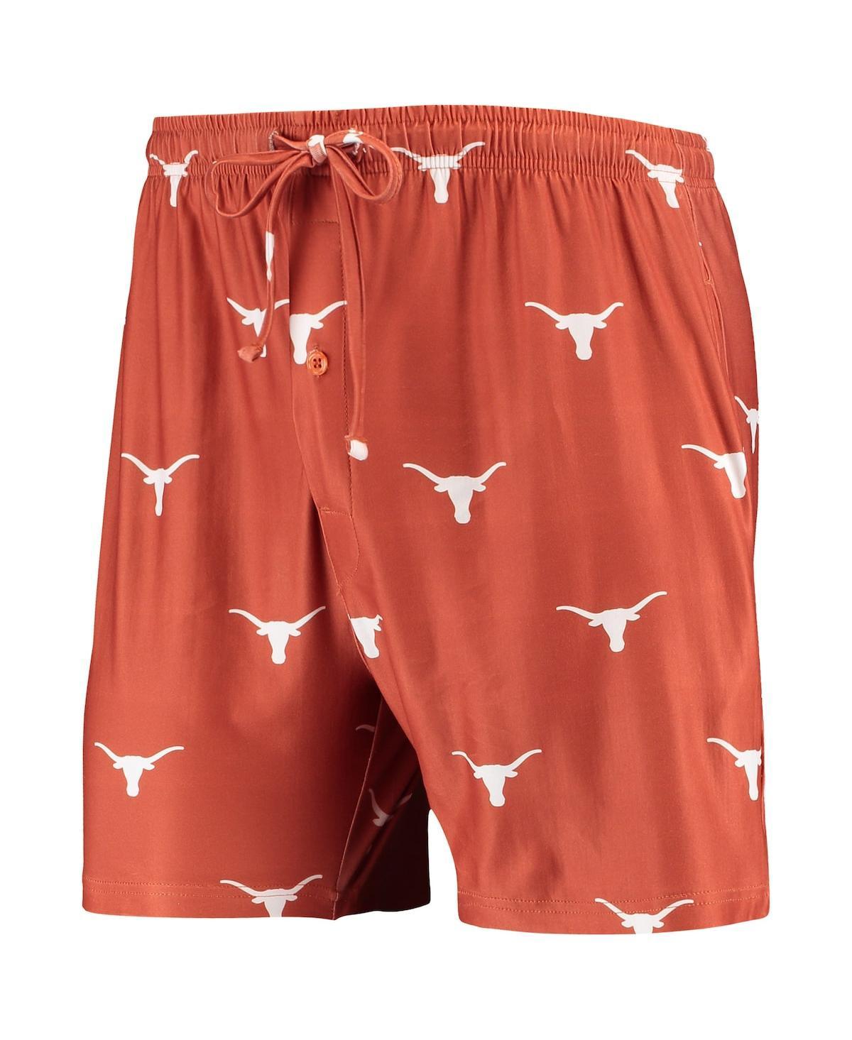 Men's Texas Orange Texas Longhorns Flagship Allover Print Jam Shorts