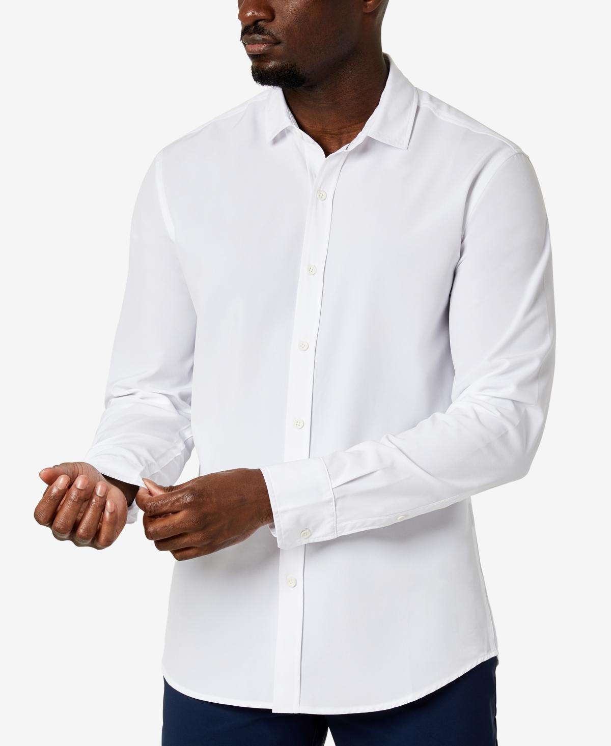 Men’s Solid Slim Fit Performance Shirt