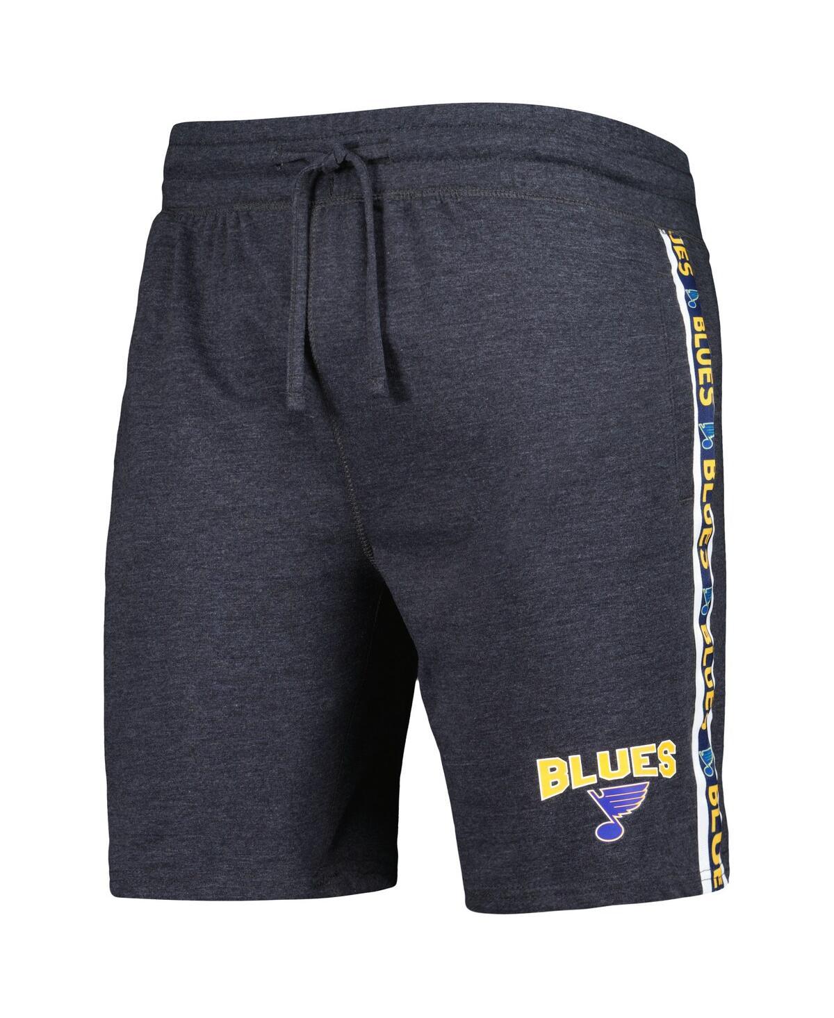 Men's Charcoal St. Louis Blues Team Stripe Shorts