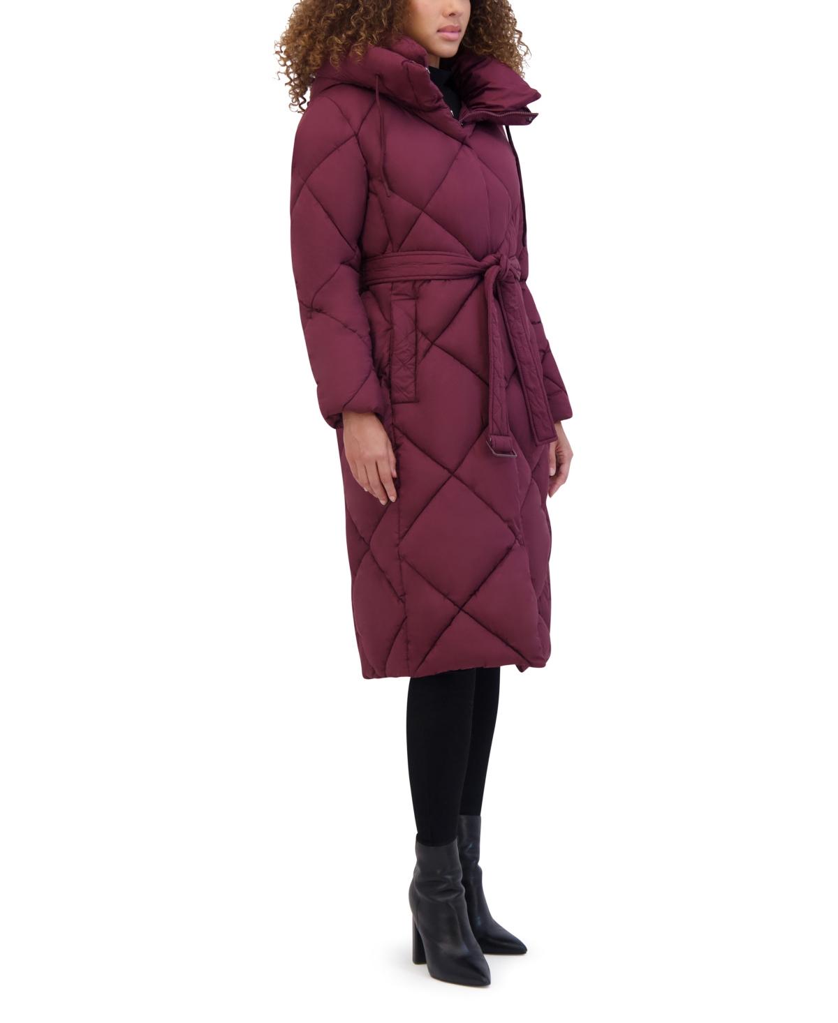 Women's Quilted Long Puffer Coat