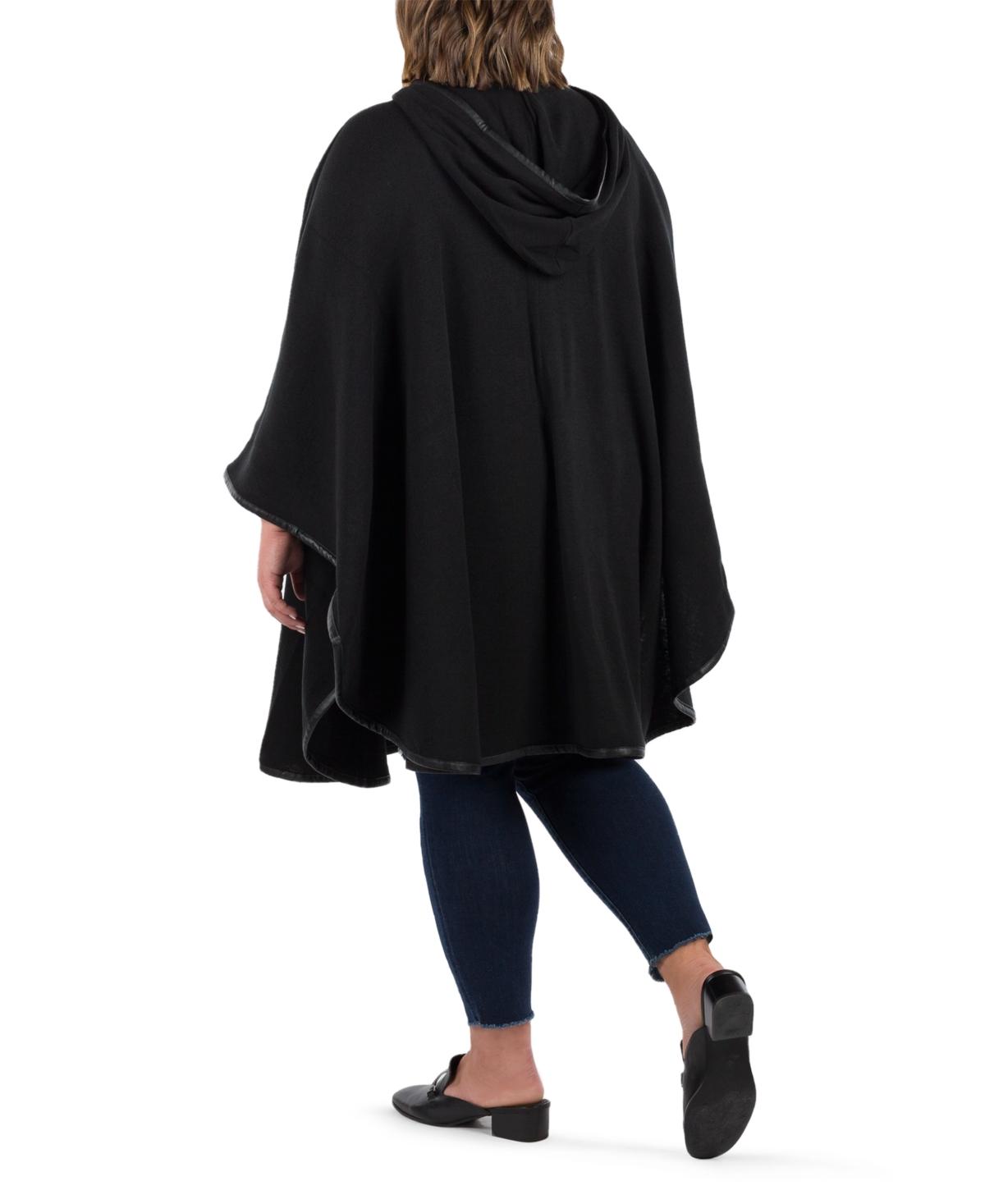 Women's Hooded Cape with Clasp