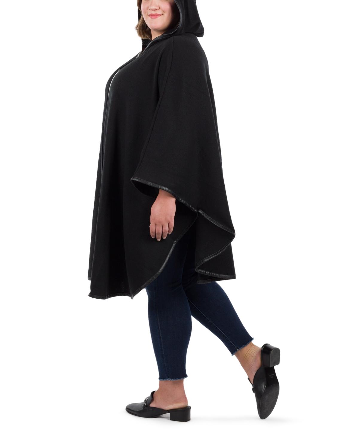 Women's Hooded Cape with Clasp