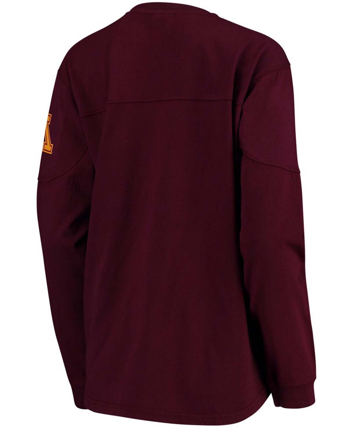 Women's Maroon Minnesota Golden Gophers Edith Long Sleeve T-shirt