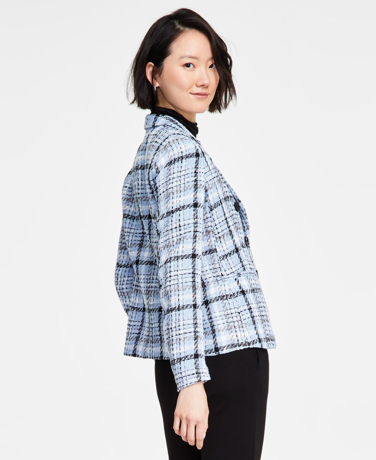 Women's Faux Double-Breasted Jacket