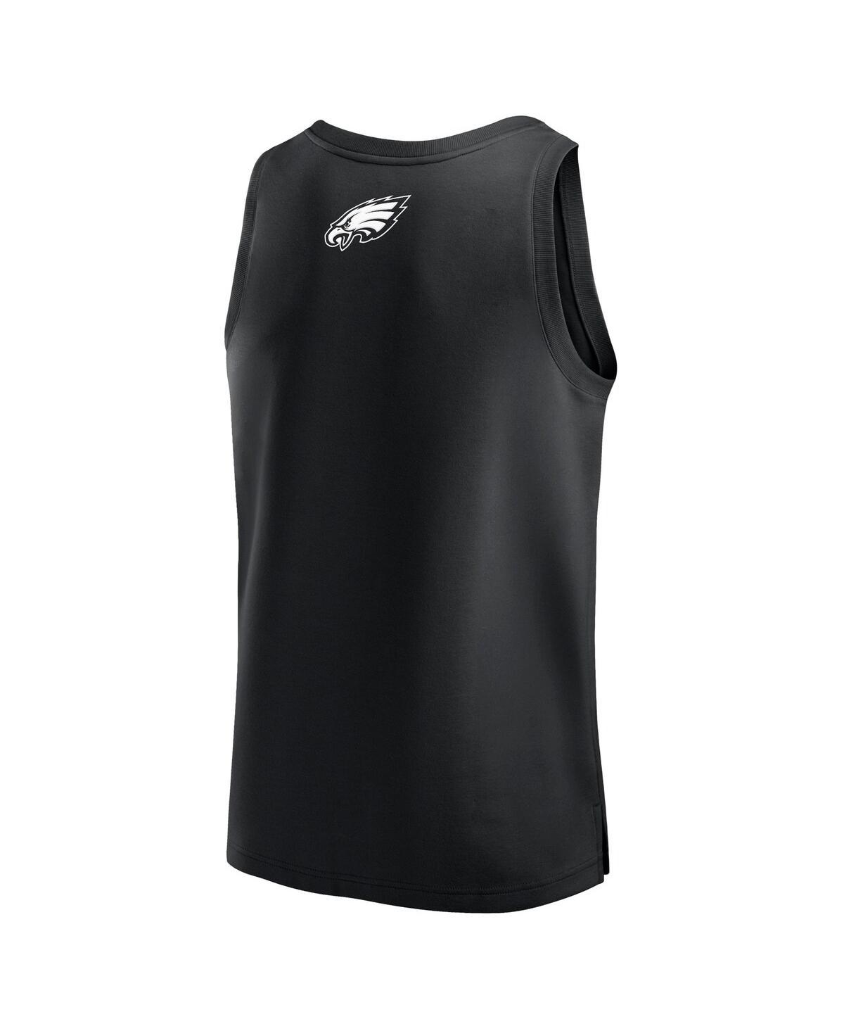 Men's Black Philadelphia Eagles Elements Tank Top