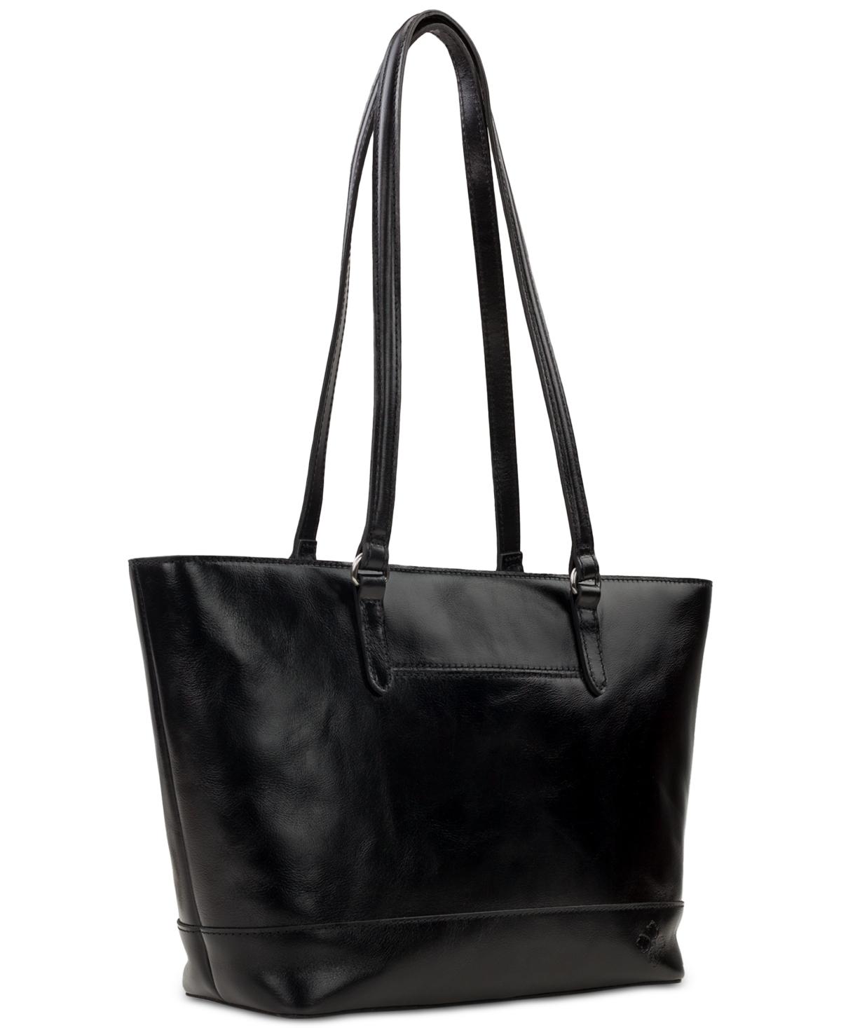 Violetti Large Leather Tote 