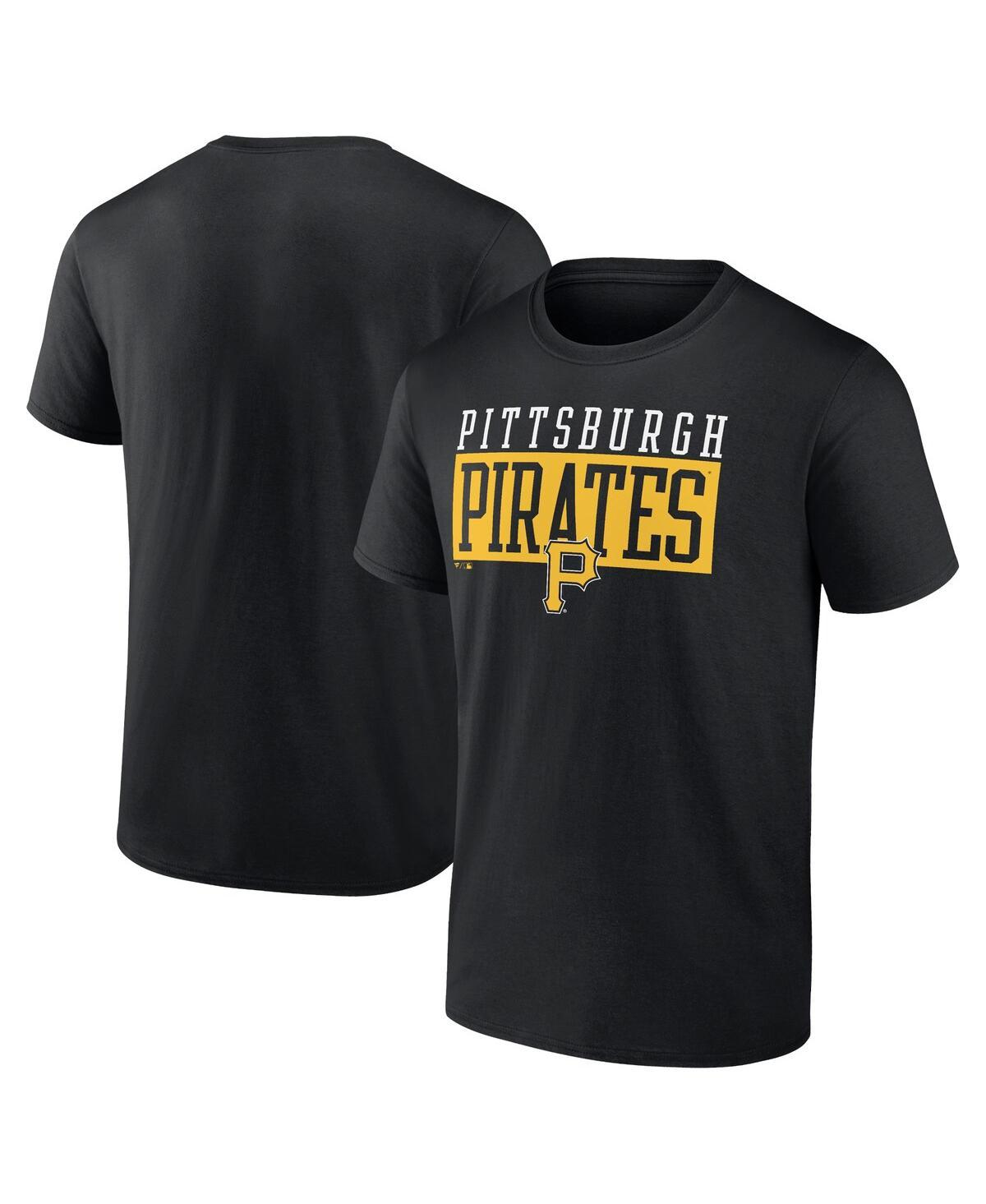 Men's Black Pittsburgh Pirates Hard To Beat T-Shirt