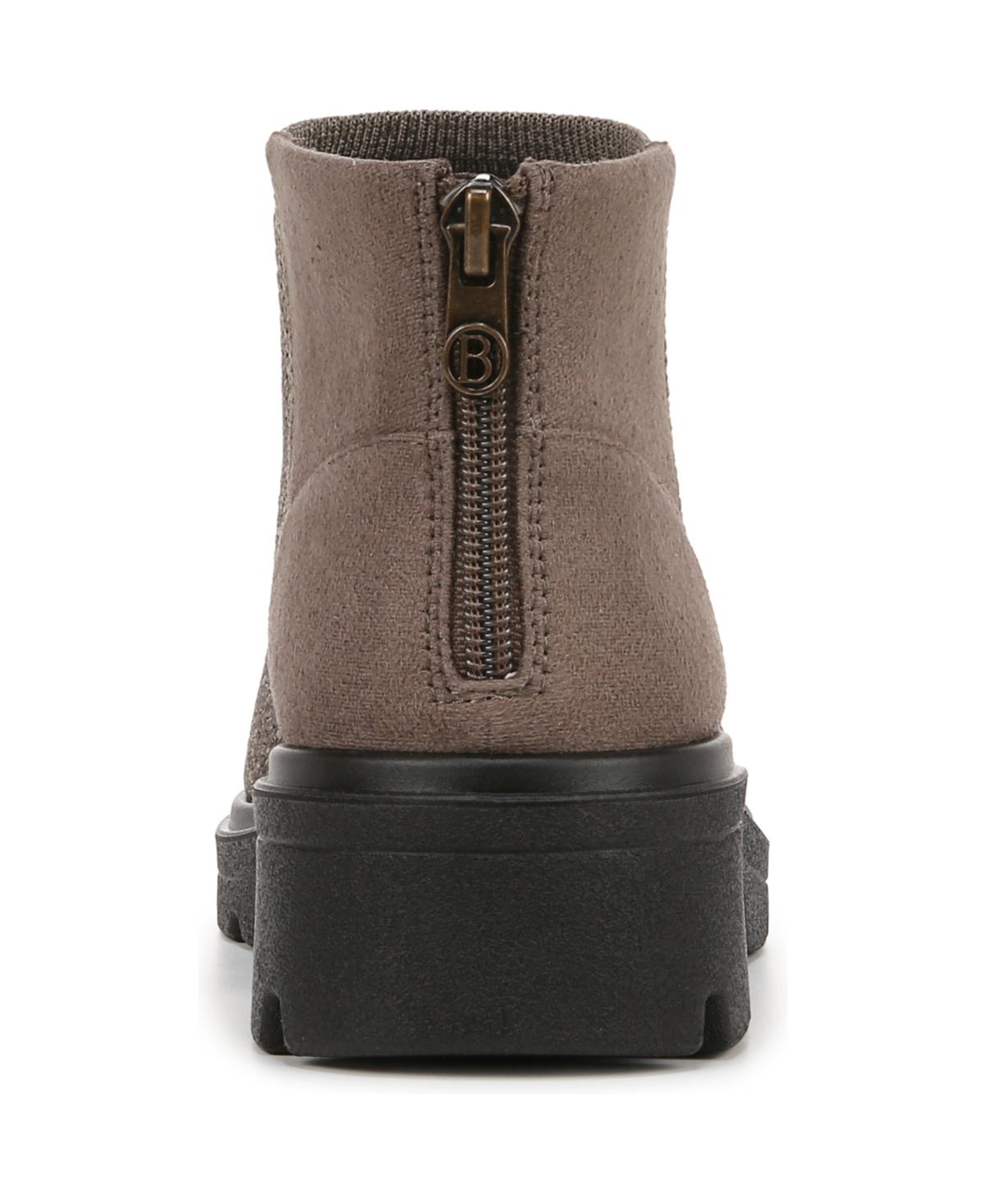 May Zip Washable Lug Sole Booties