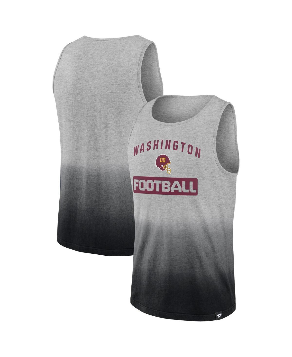 Men's Heathered Gray and Black Washington Commanders Our Year Tank Top