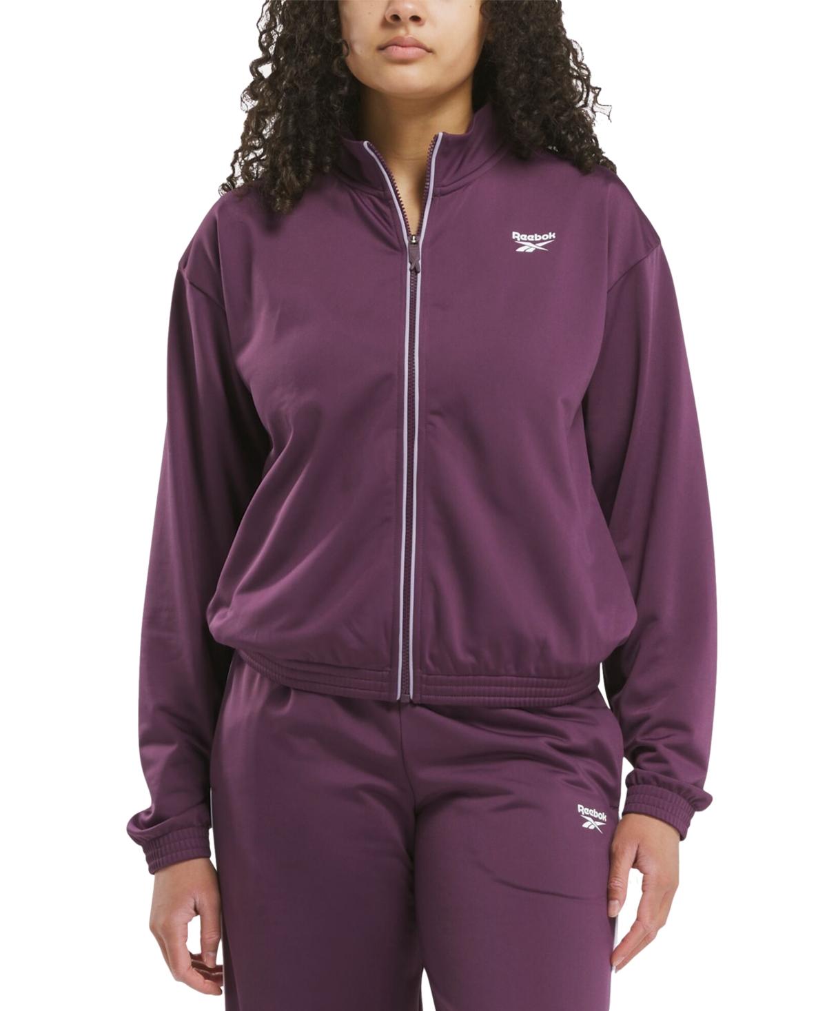 Women's Logo Tricot Long-Sleeve Track Jacket, A Macy's Exclusive