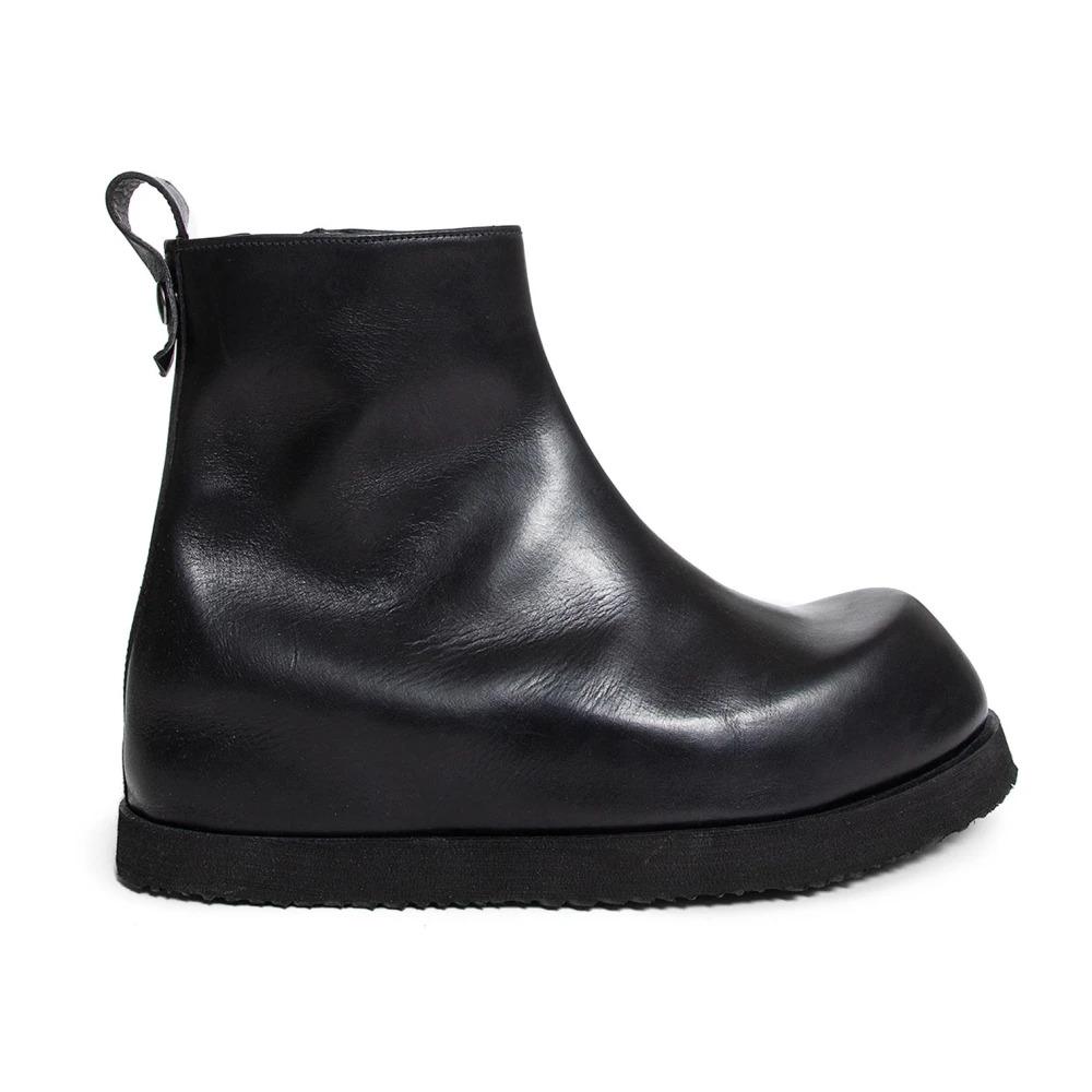 Black Elba Boots with Side Zip