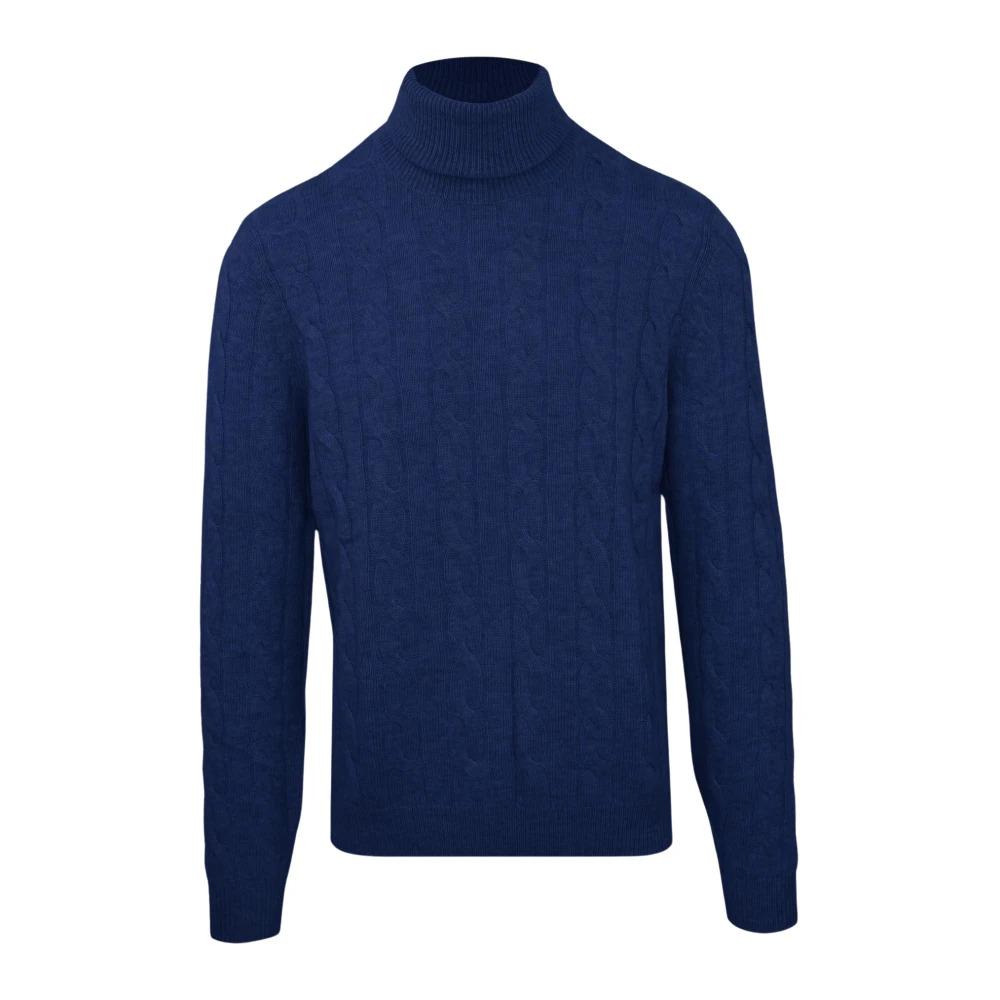 Cashmere Wool Turtleneck Sweater Men