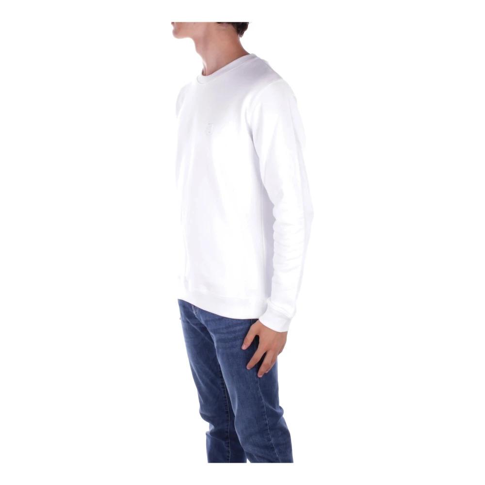 White Logo Side Sweater