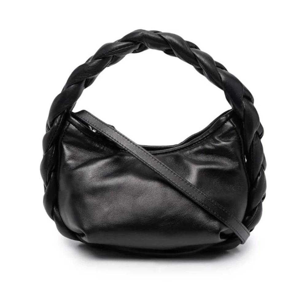 Black Mini Espiga Shoulder Bag