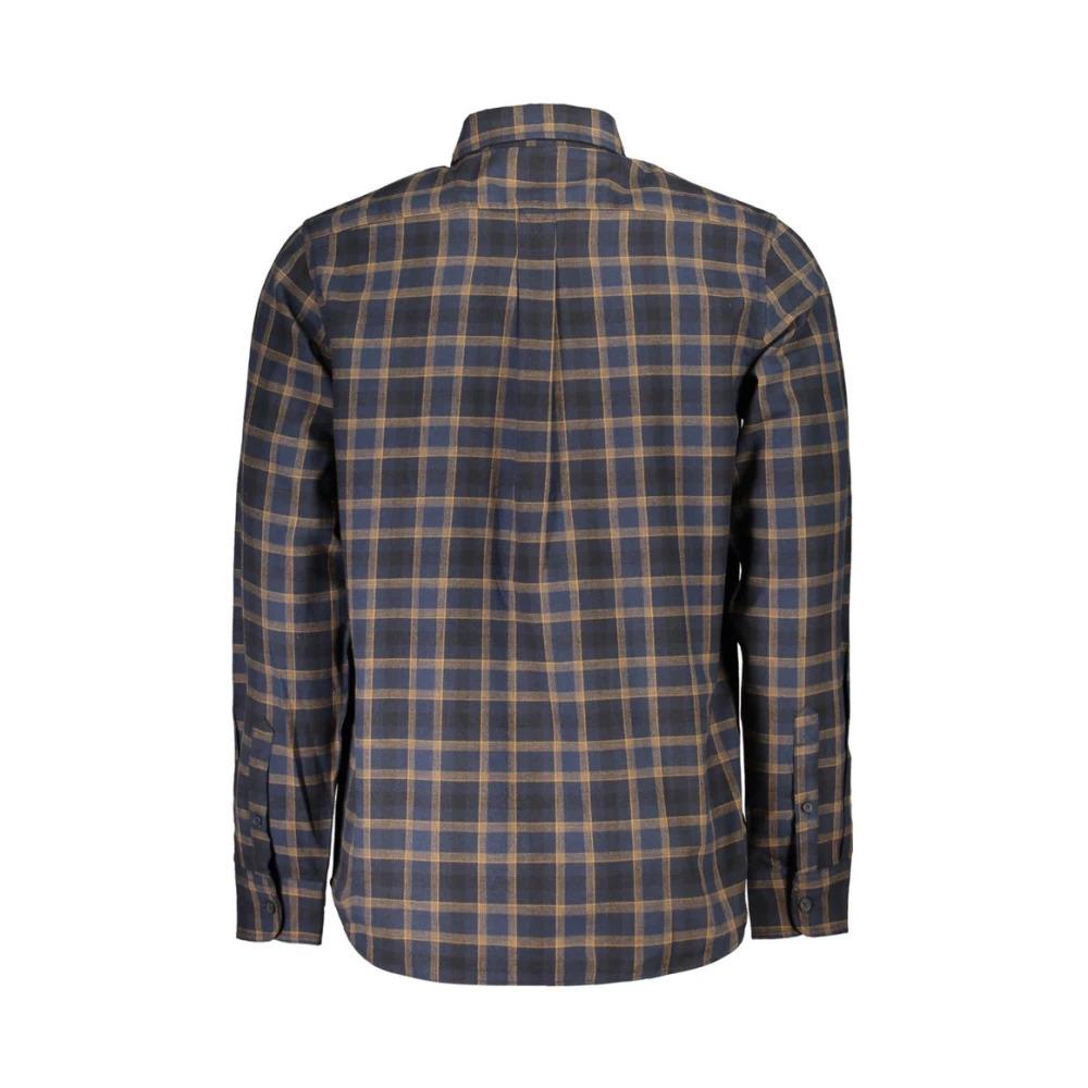 Blue Plaid Long Sleeve Shirt