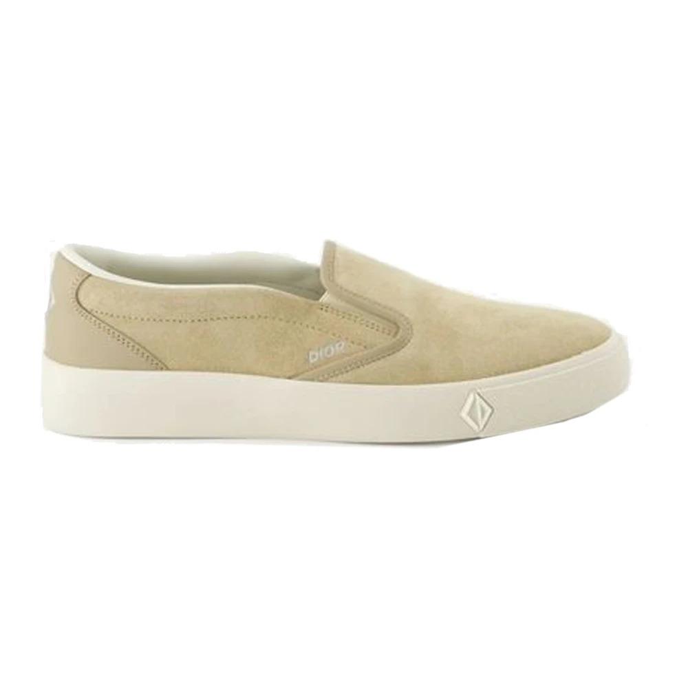 Luxury Leather Slip-On Sneakers