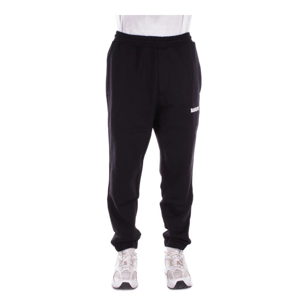 Black Logo Frontal Trousers