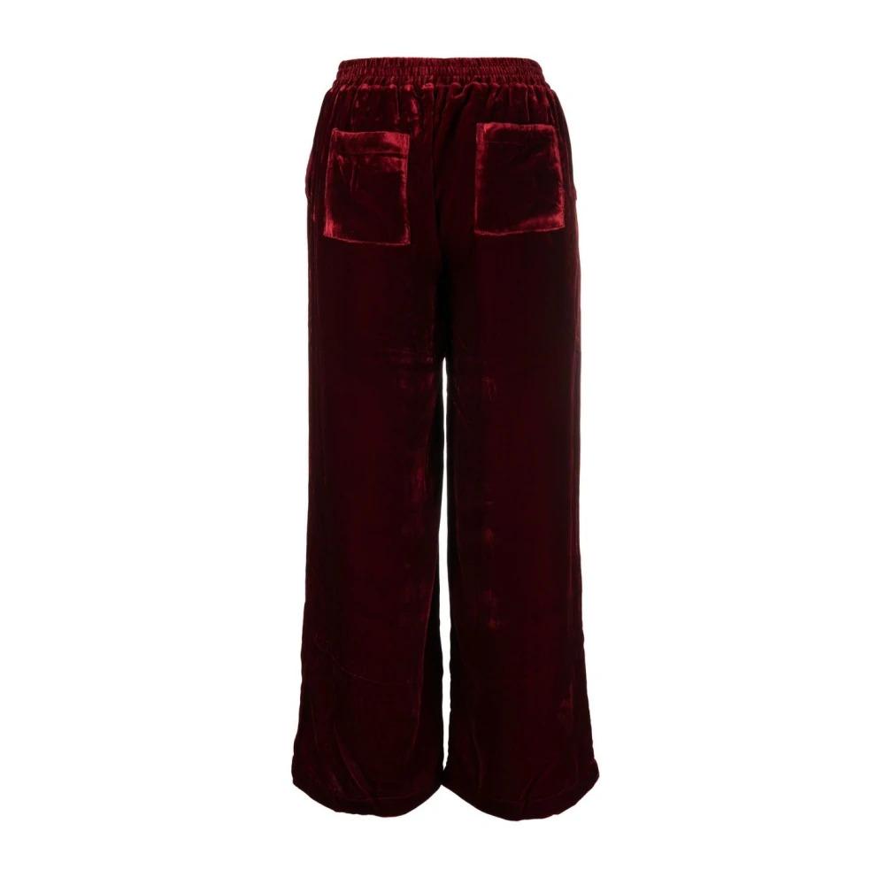 GOLD HAWK Trousers Red