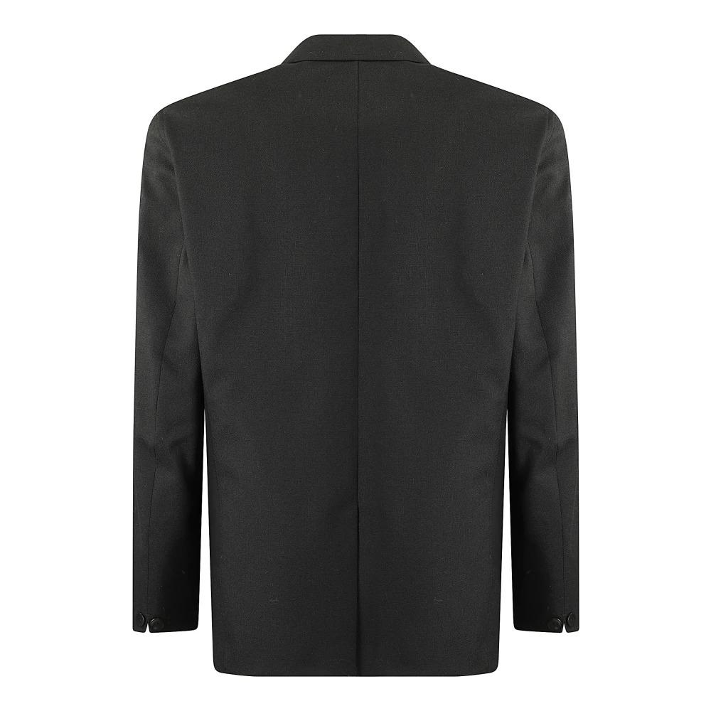 Stylish Single-Breasted Jacket with Logo