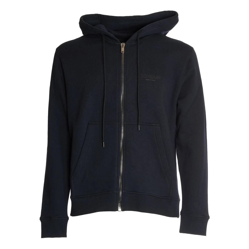 Blue Regular Hoodie for Men