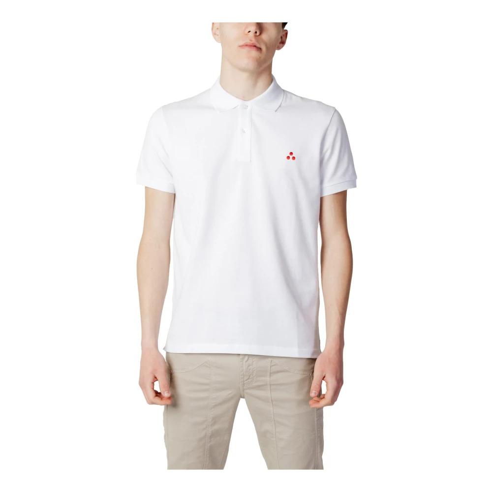 White Cotton Polo Shirt