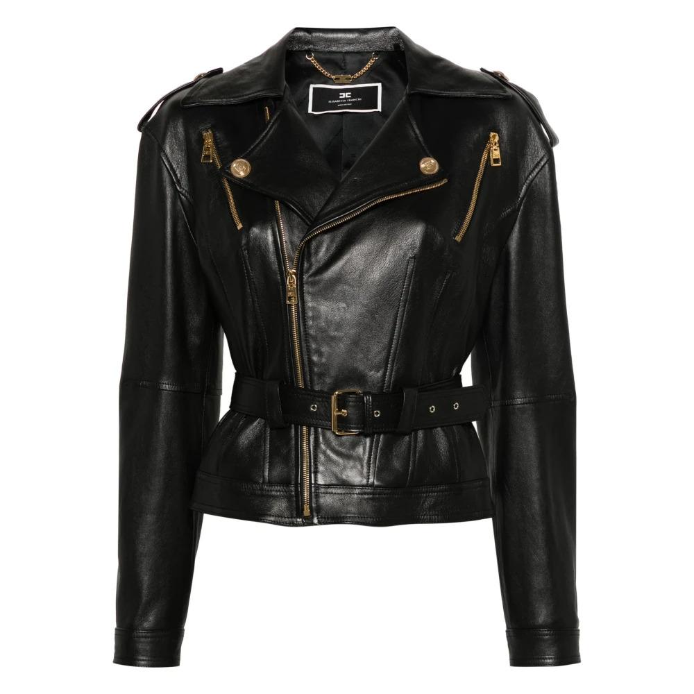 Biker Jacket with Belt