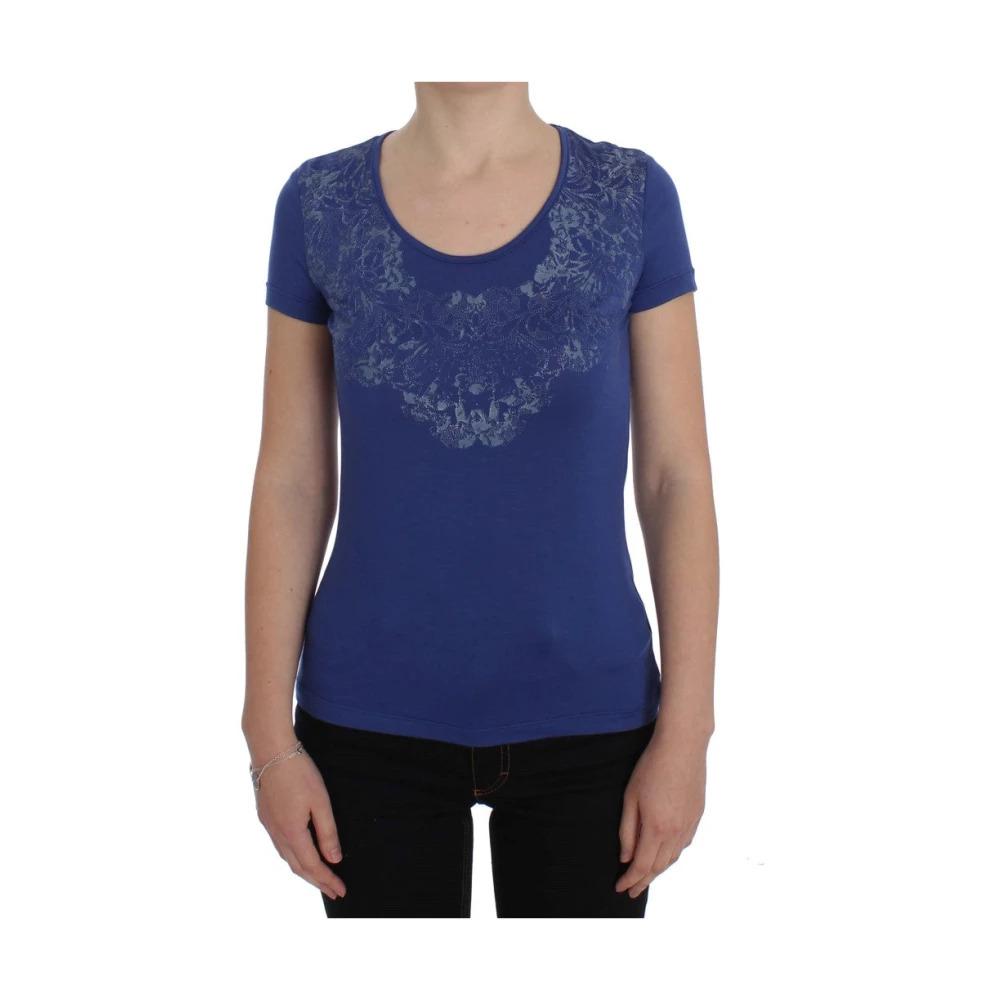 Blue Modal Stretch T-shirt