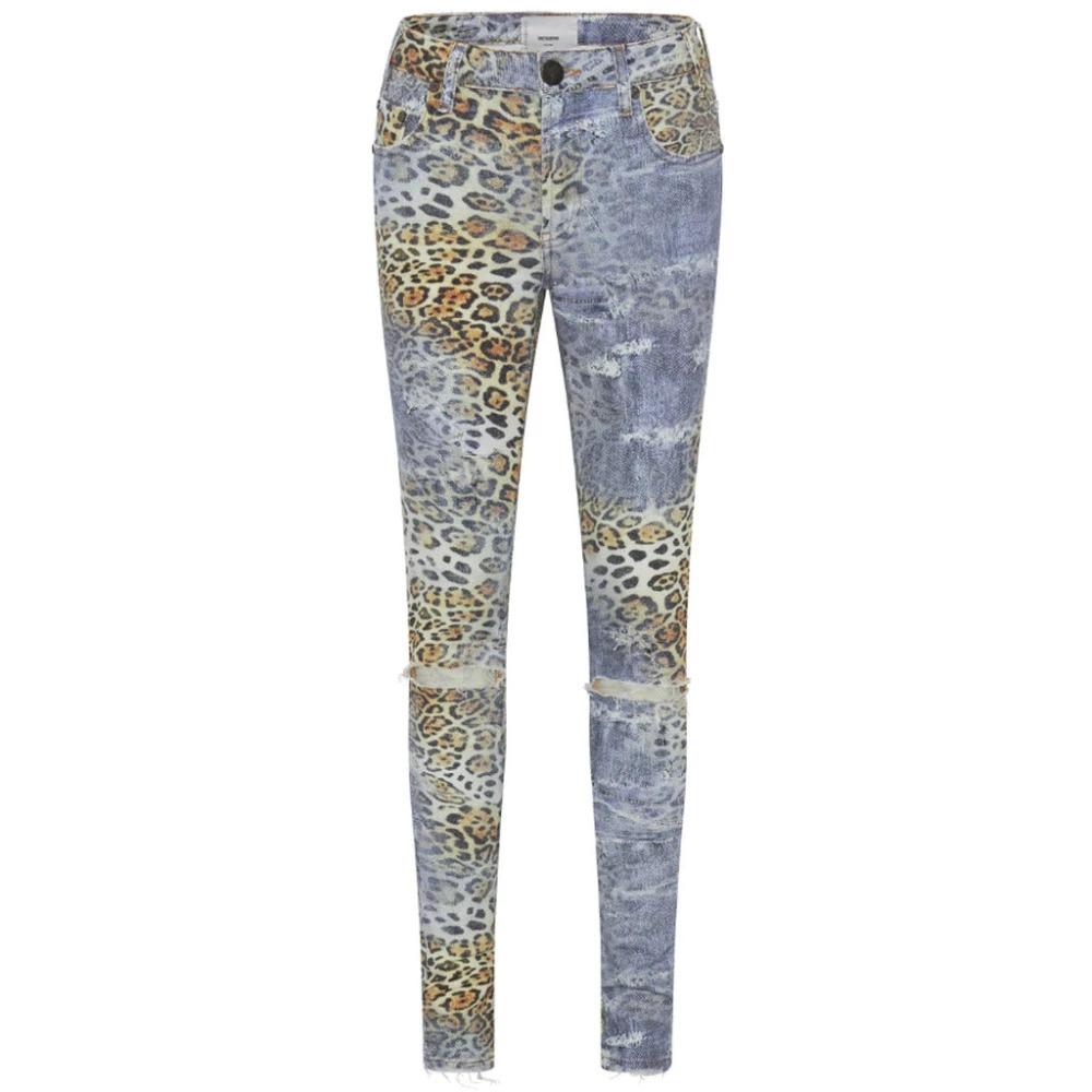 Leopard Print Skinny Jeans Collection