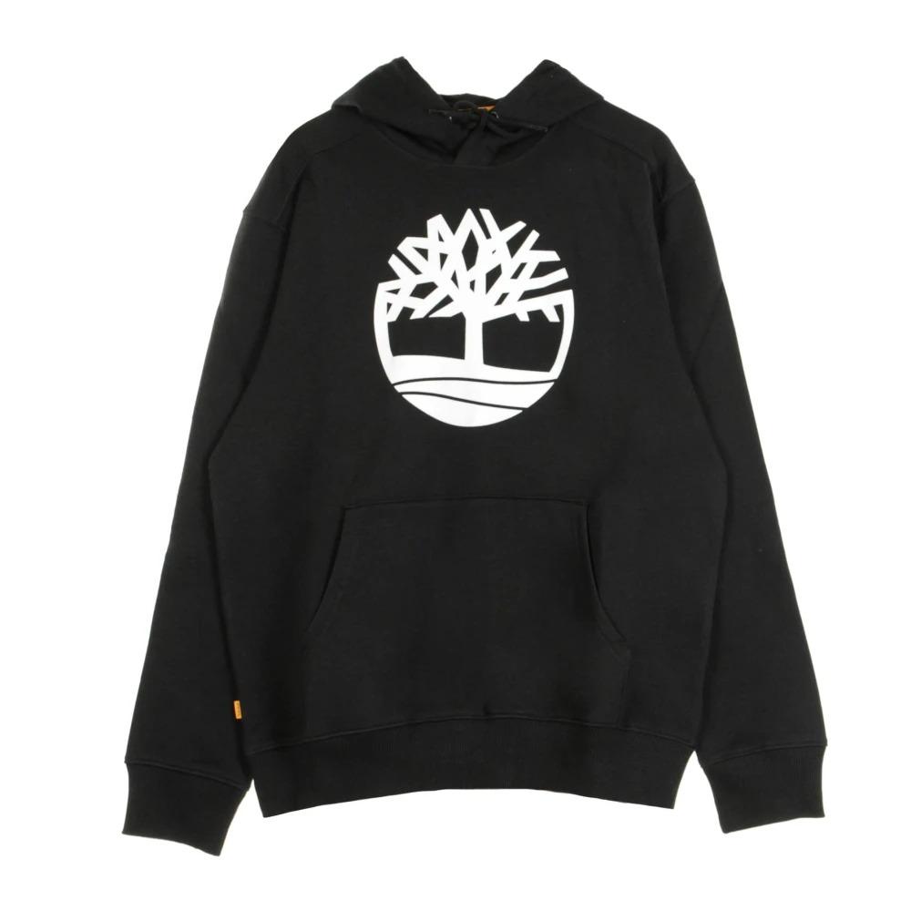 Core Logo Hoodie Black/White