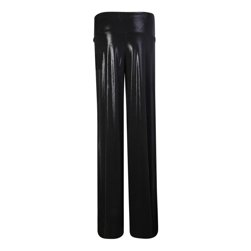 Black Wide Leg Trousers