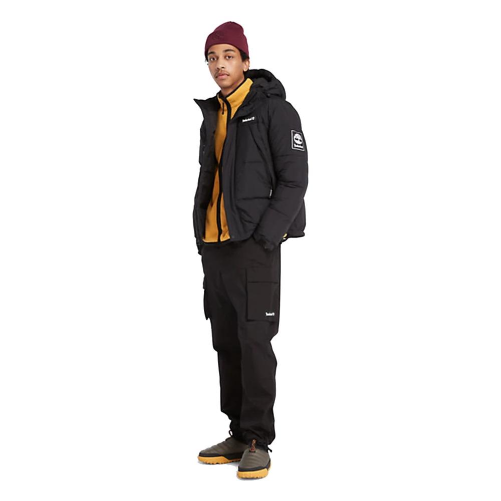 Black Waterproof Puffer Jacket