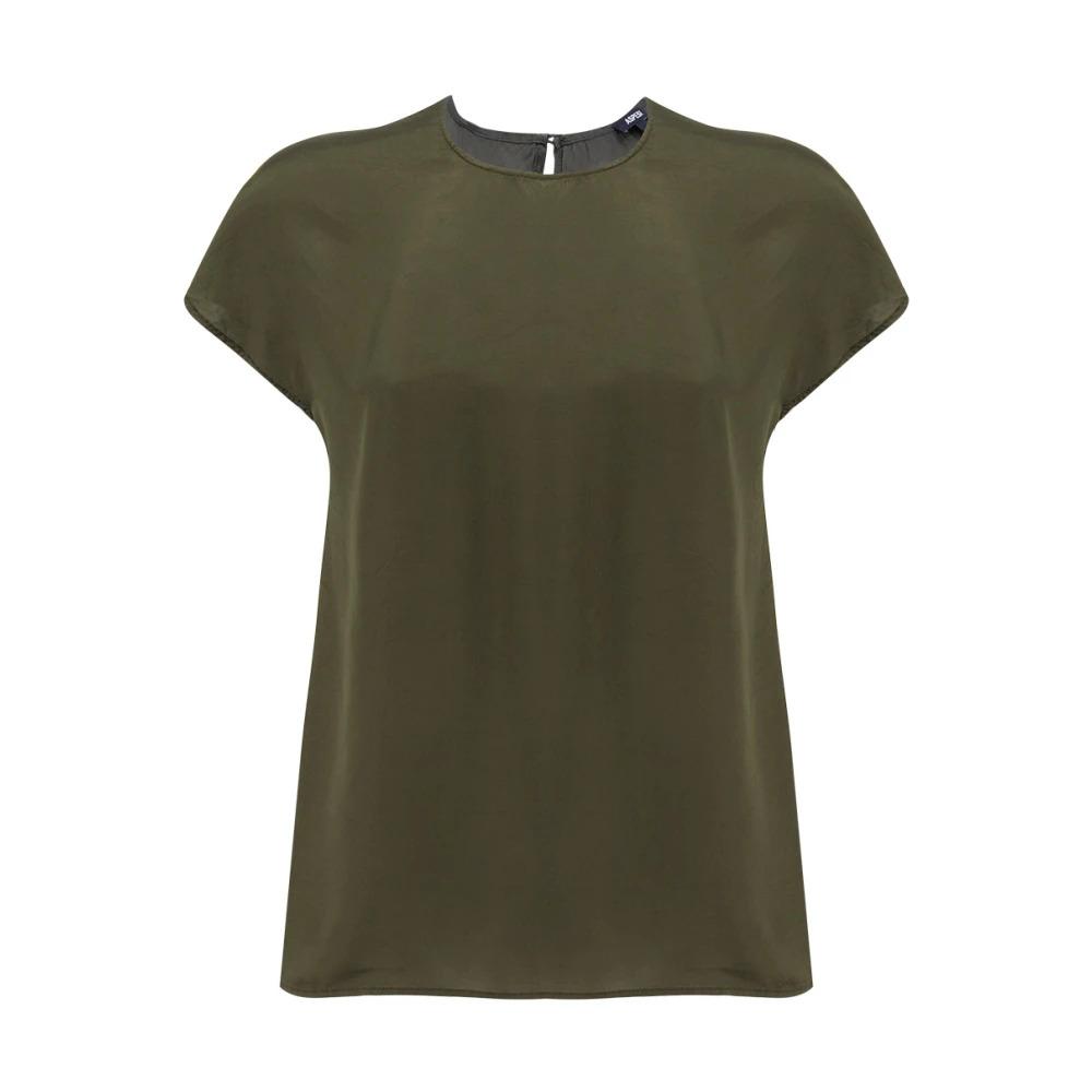 Ruched Viscose Top