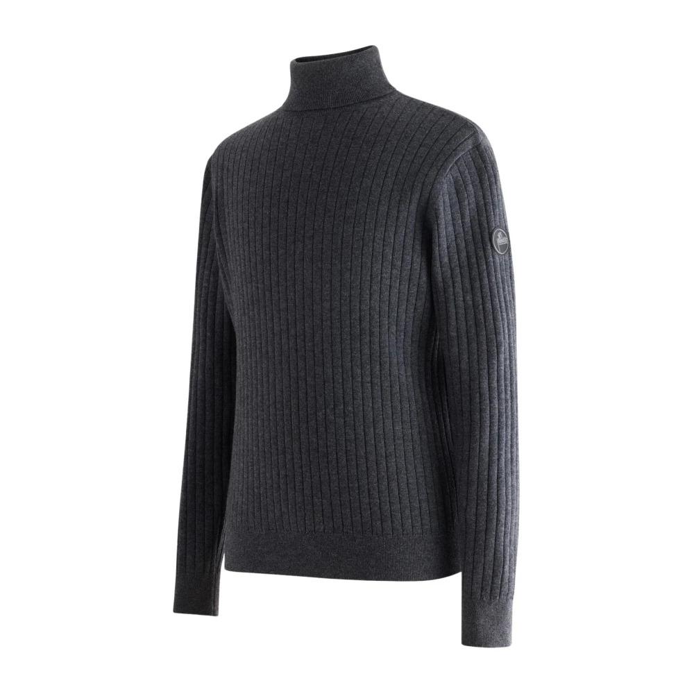 Elegant Dark Grey Men's Sweater