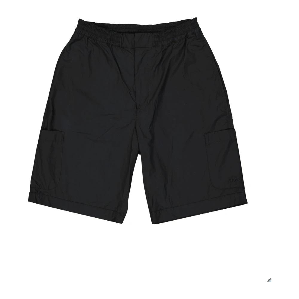 Black Cotton Shorts SS22