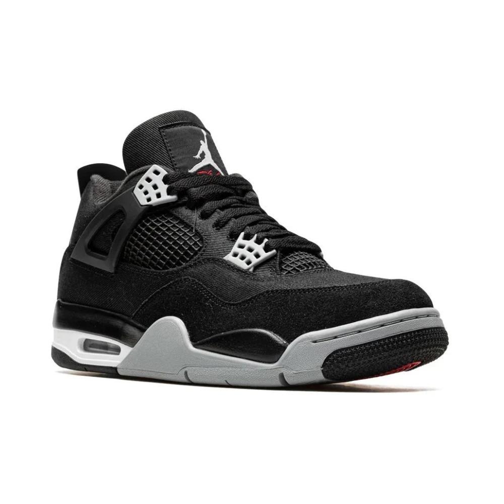 Jordan 4 Retro Black Canvas