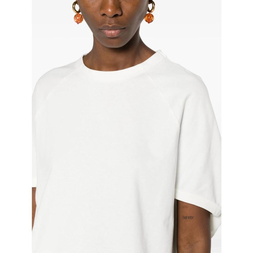 White Cotton Jersey T-shirts and Polos