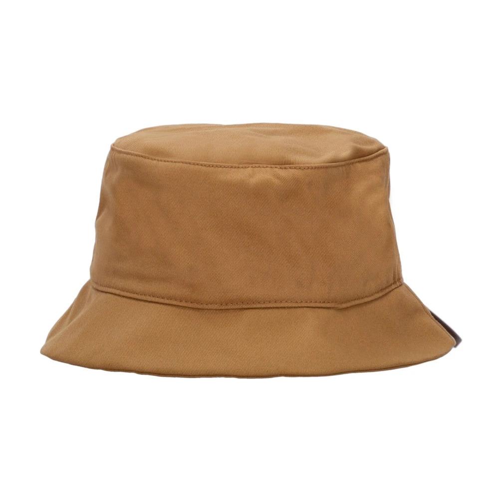 Brim Bucket Hat with Wheat Logo