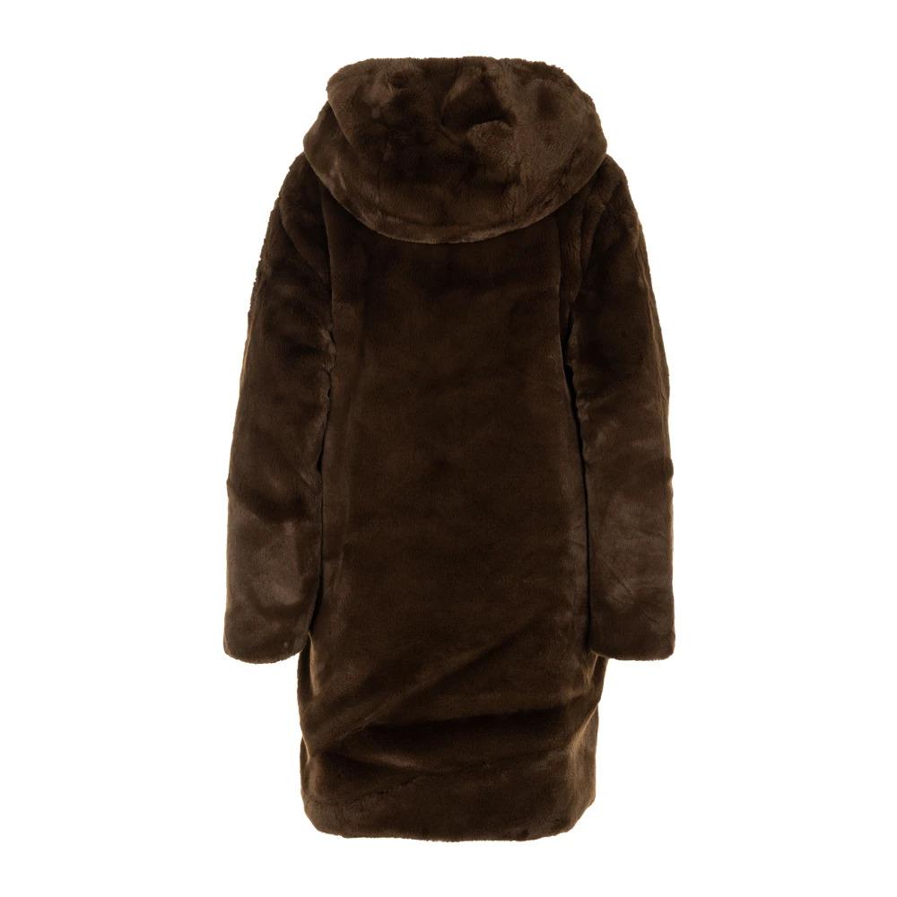 Brown Hooded Yelena Coat