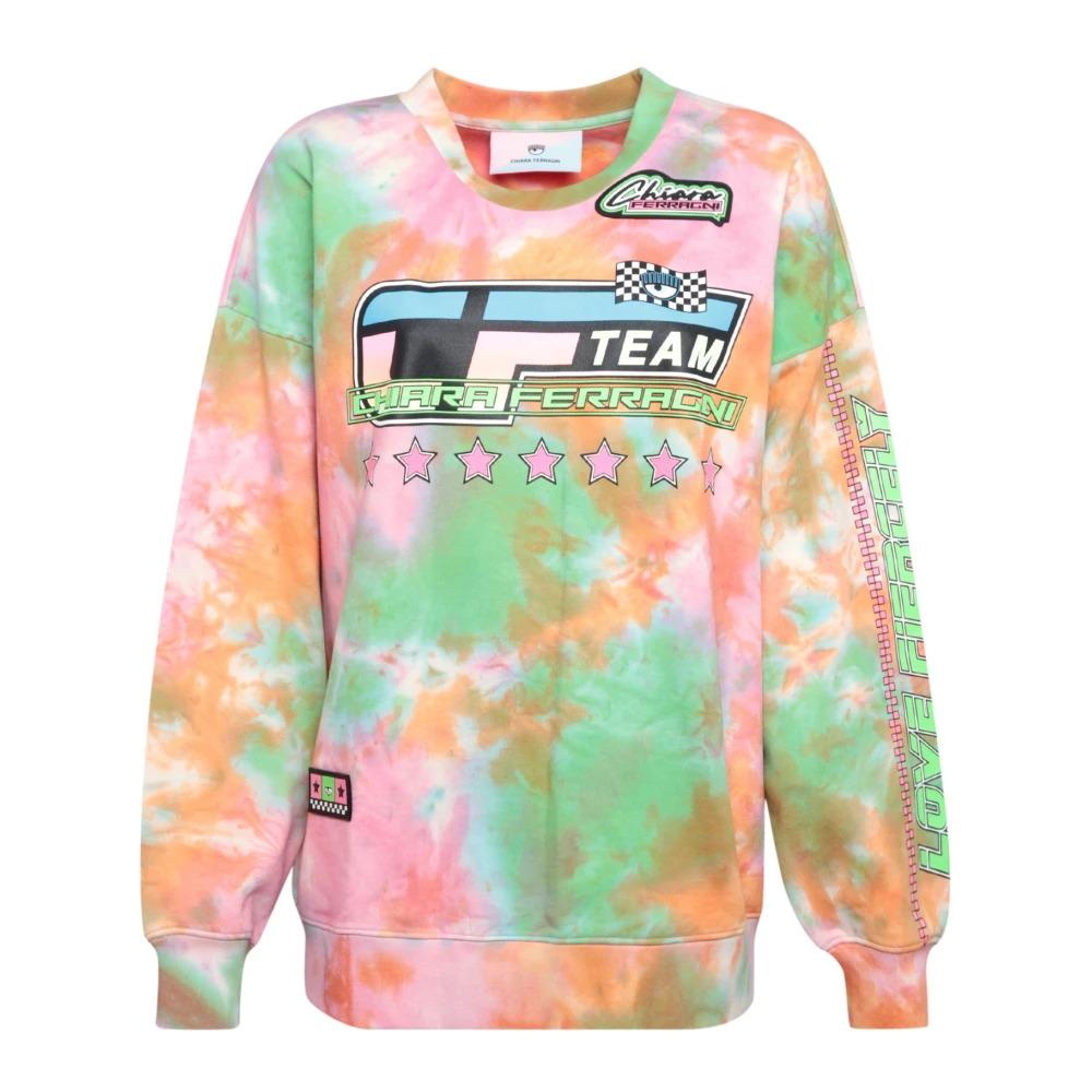 TIE-DYE COTTON SWEATSHIRT